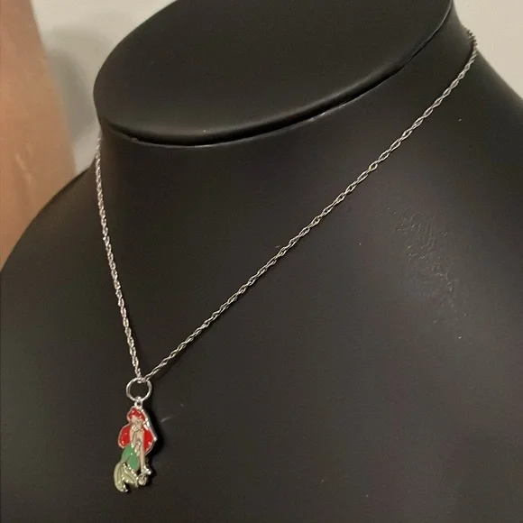 Disney Ariel The Little Mermaid Sterling Silver 925 necklace - Picture 4 of 5